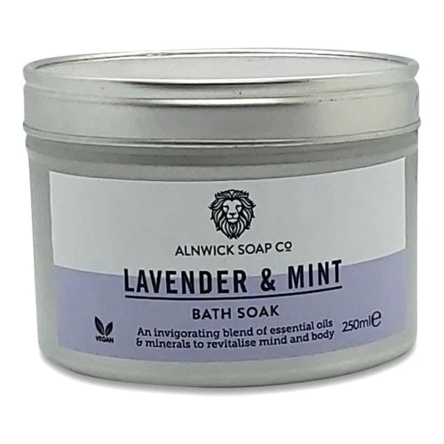 Lavender & Mint Bath Soak - Alnwick Soap Co