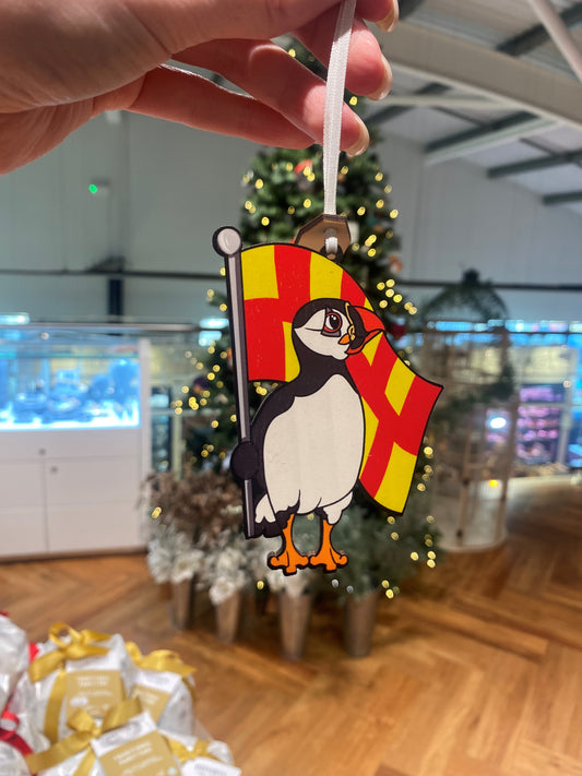 Northumbrian Flag Puffin