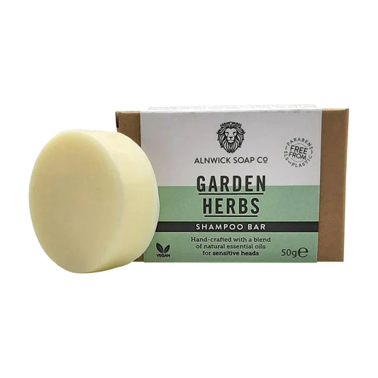 Garden Herbs Shampoo Bar - Alnwick Soap Co