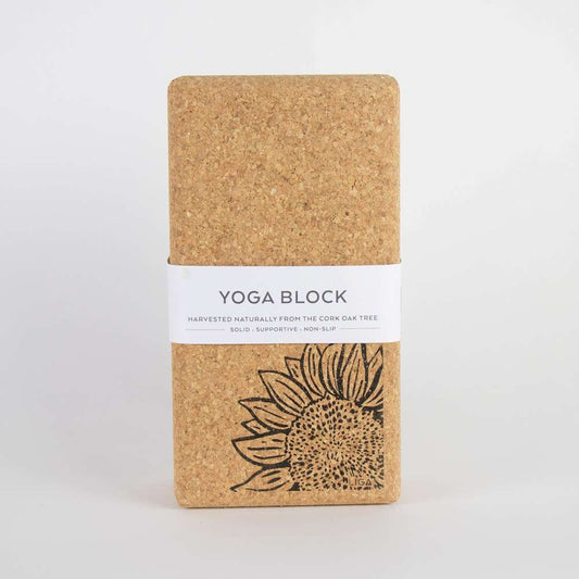 Yoga Block Sunflower