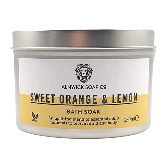 Sweet Orange & Lemon Bath Soak - Alnwick Soap Co