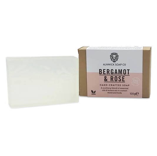 Bergamot & Rose Soap - Alnwick Soap Co