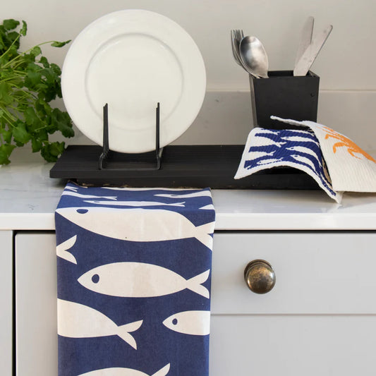 Fish in The Sea Tea Towel