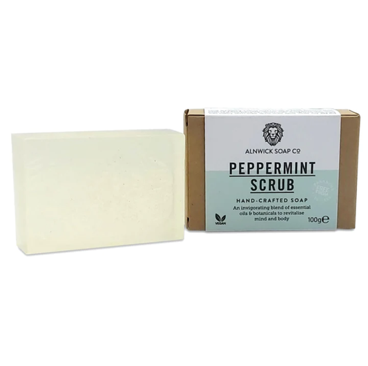 Peppermint Scrub Soap - Alnwick Soap Co