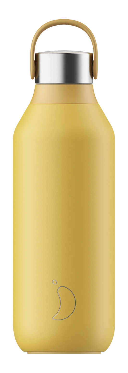 Chillys Water Bottle - Series 2 500ml Pollen Yellow