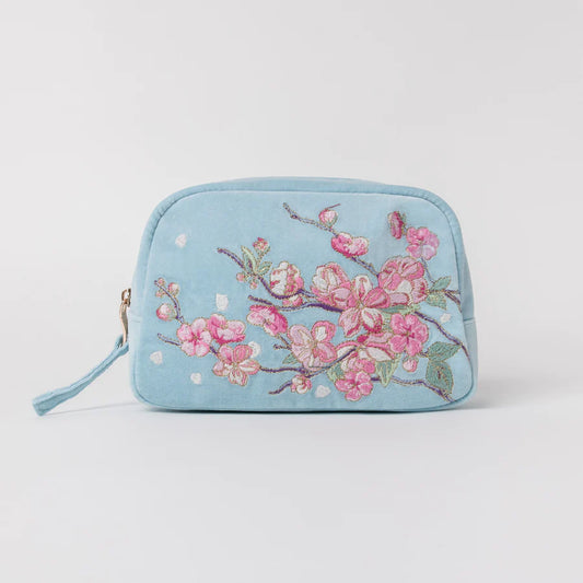 Cherry Blossom Cosmetics Bag