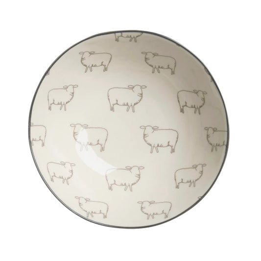 Sheep Stoneware Nibbles Bowl